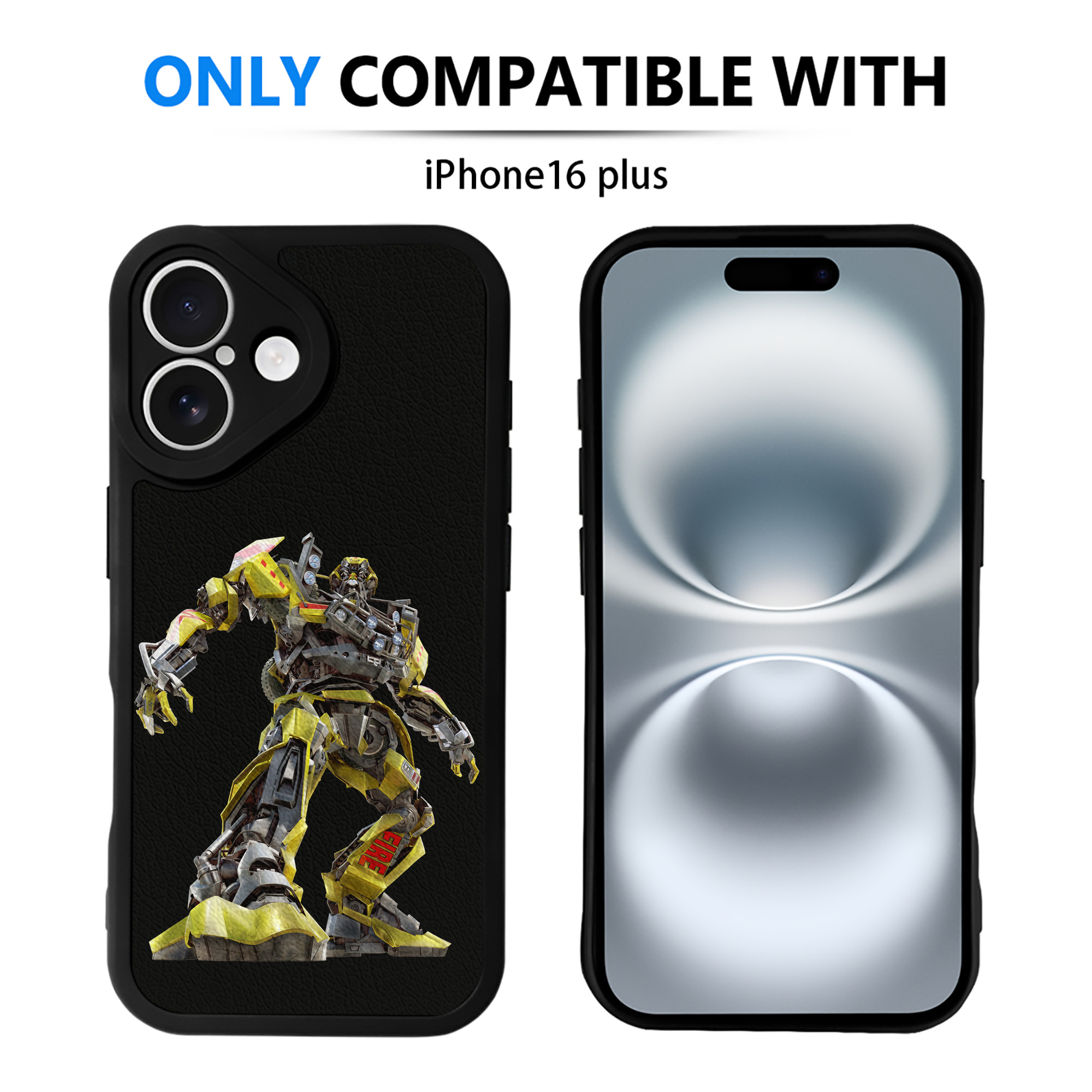 （画像用）  【iPhone 16シリーズ対応】シリコンスマホケース（レザー調） 材質：シリコン
